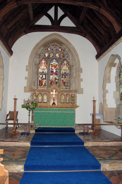 Interior image of 627687  St Mary the Virgin, Hardwick - chancel