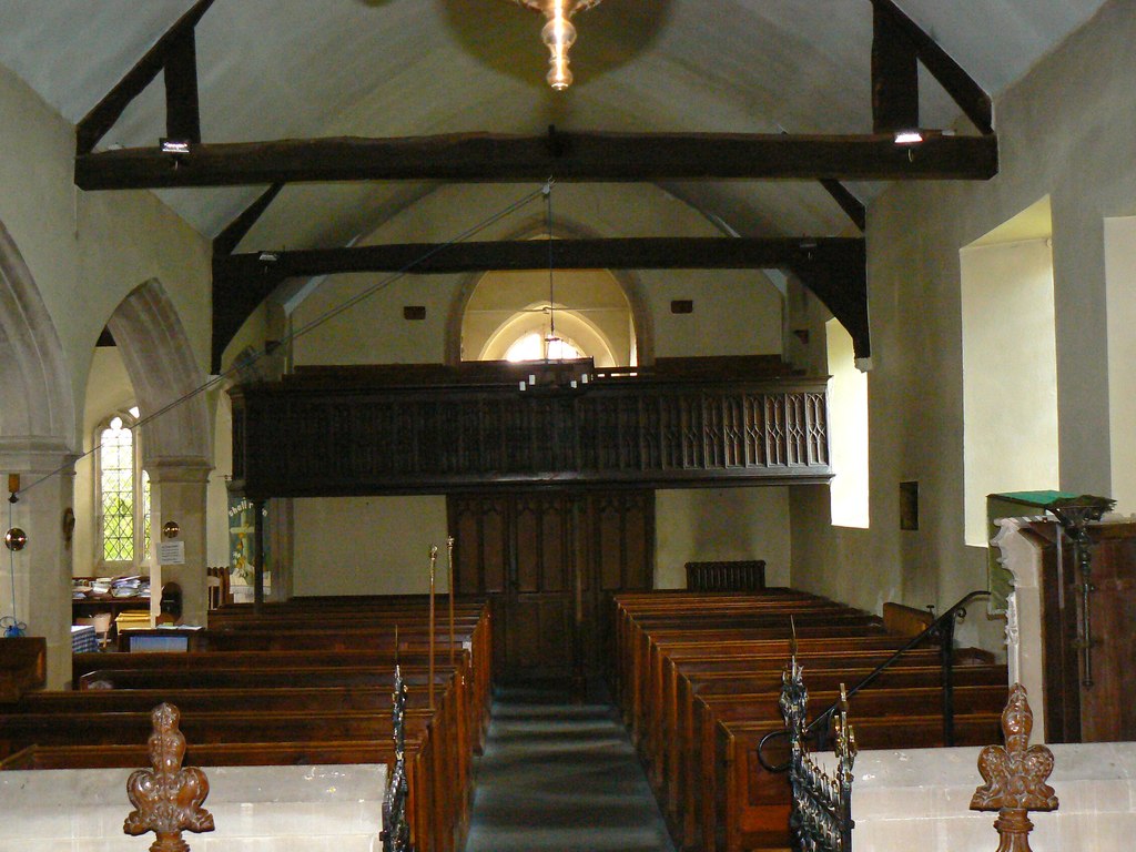 Interior image of 634484 St James the Great, Cherhill - West end.