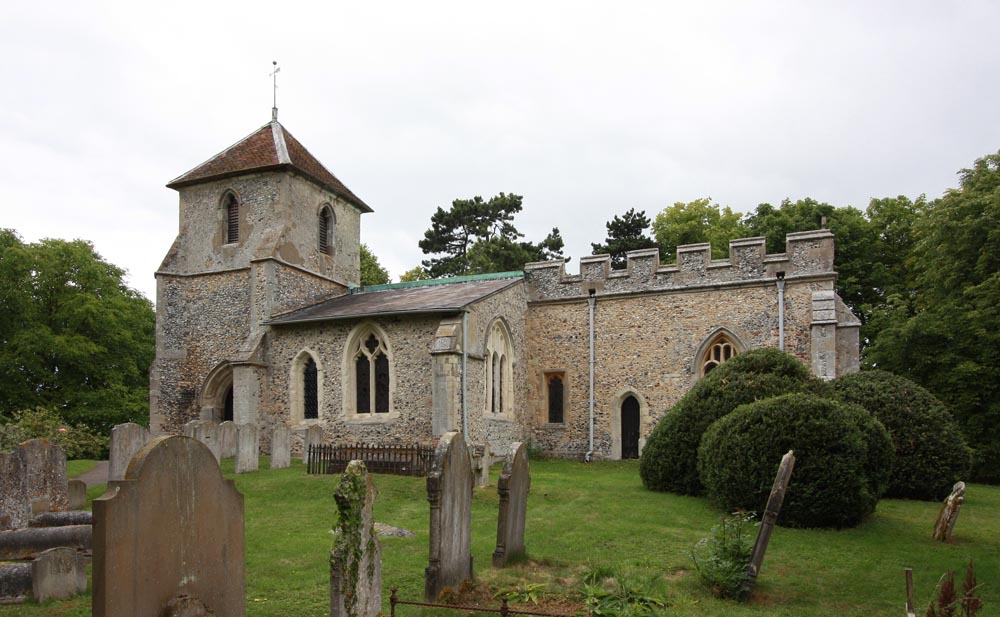 Exterior image of 632089 St Mary the Virgin, Clothall