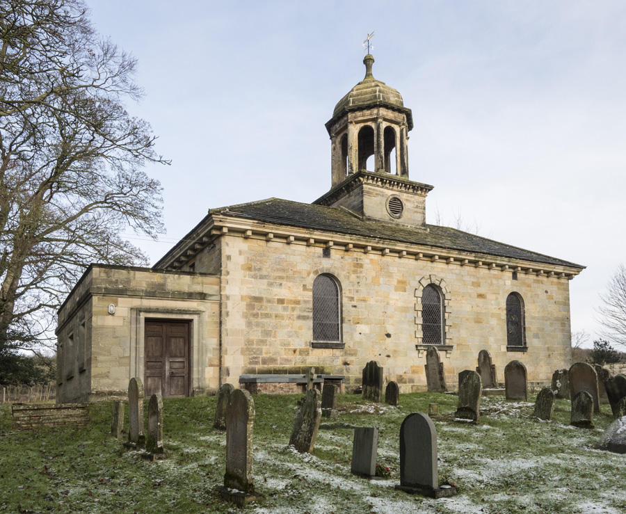 Exterior image of 643066 All Saints, Brandsby