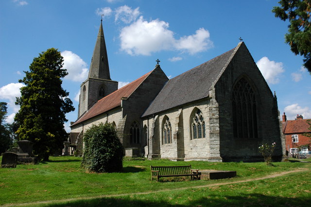 Exterior image of 602179  St Mary (Magdalene), Tanworth-in-Arden
