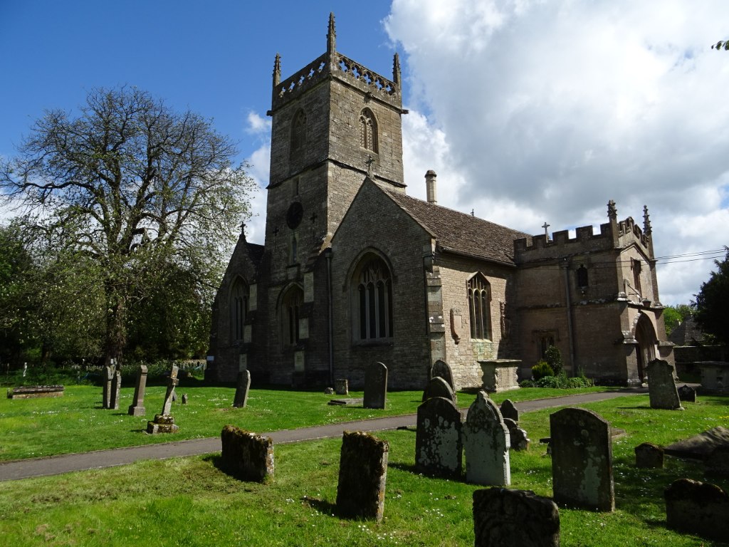 Exterior image of 605198 All Saints, Crudwell