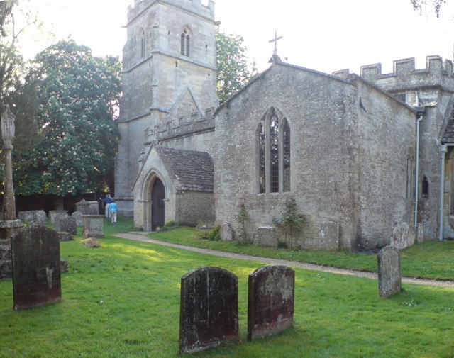 Exterior image of 616274 The Holy Rood, Ampney Crucis