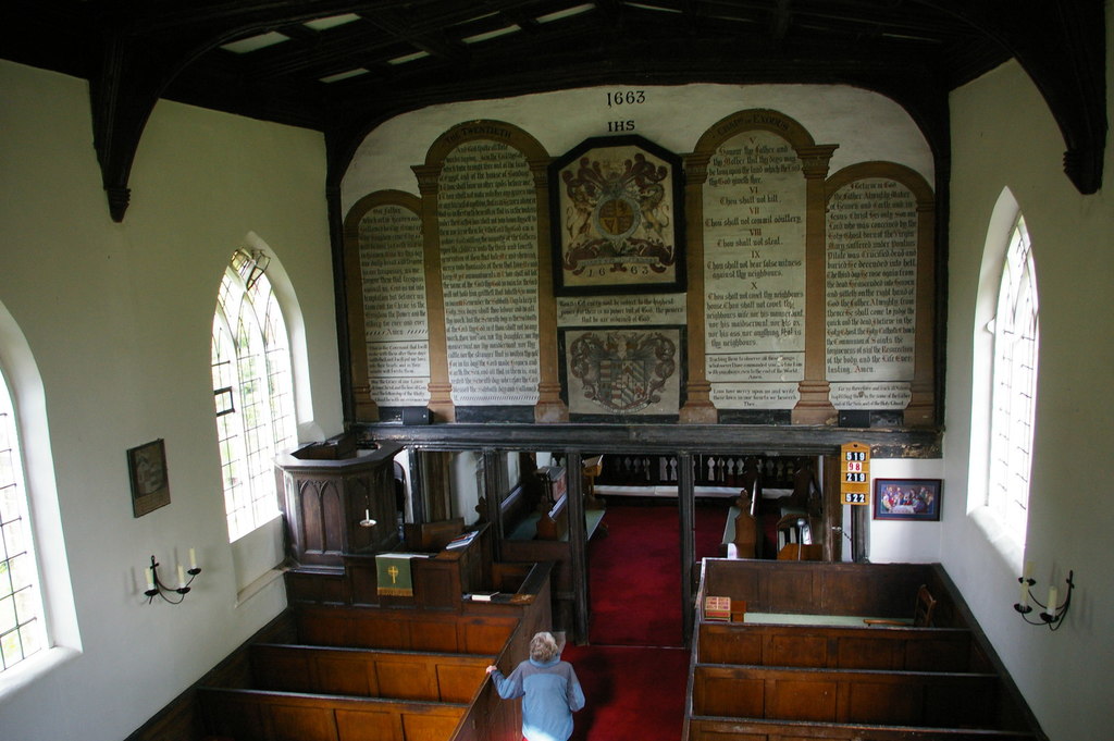 Interior image of 609326 St Michael, Baddiley - from the west gallery