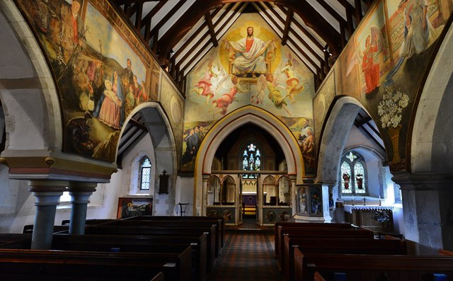 Interior image of 610435  Berwick, St Michael and All Angels