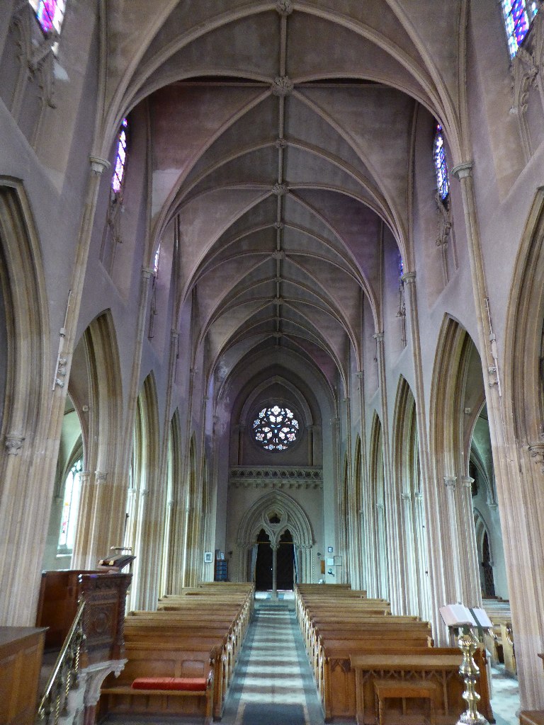 Interior image of 611174 St Peter Ad Vincula, Hampton Lucy - viewing West