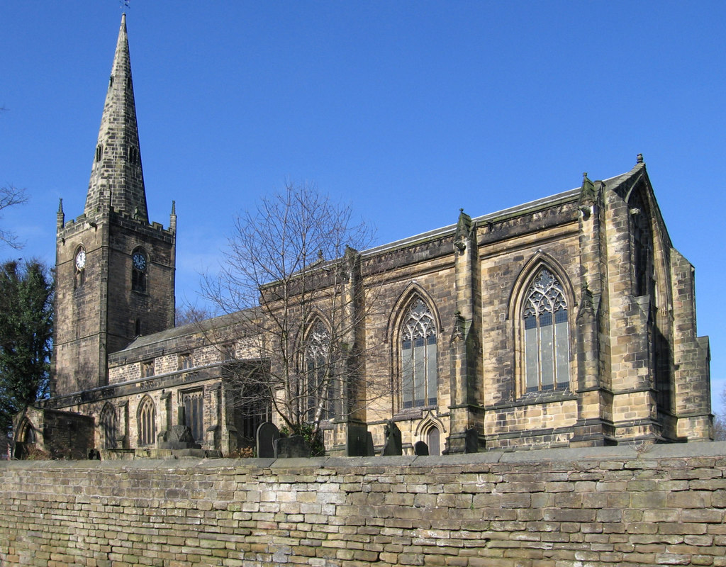 Exterior image of 612130 St John the Baptist, Dronfield
