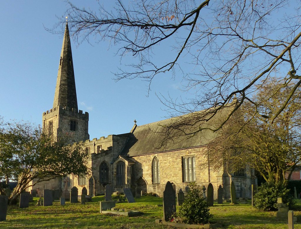 Exterior image of 612356 All Saints, Sawley