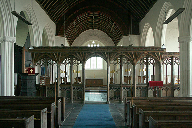 Interior image of 615374 Blackawton, St Michael