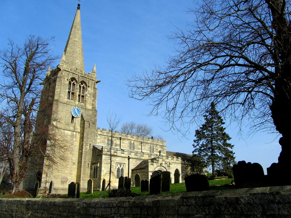 Exterior image of 646351 All Saints, Kirk Deighton.