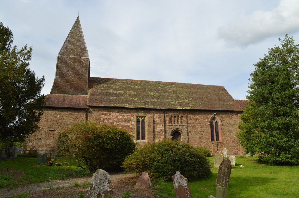 Exterior image of 642270 Knighton-on-Teme, St Michael & All Angels