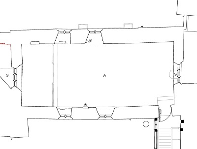 Plan of 641362 Winchester: St Swithun-upon-Kinsgate