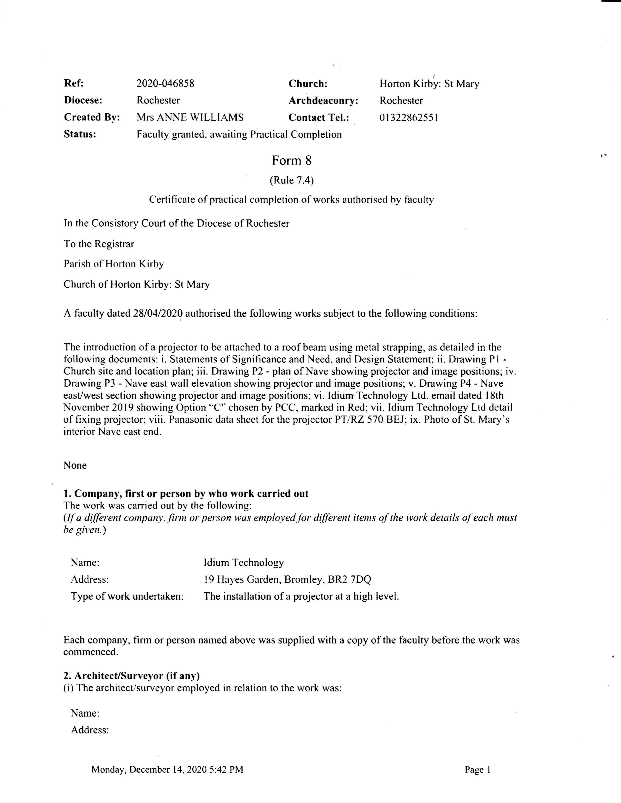 2020-046858 Form 8 Report 2020 12 14