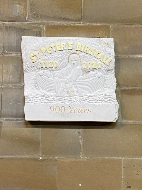 Completed Installation of Plaque