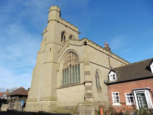 Exterior Photograph of 620594 Calverhall or Corra: Holy Trinity