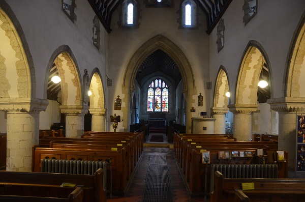 Interior Photograph of 641031 Binsted: Holy Cross