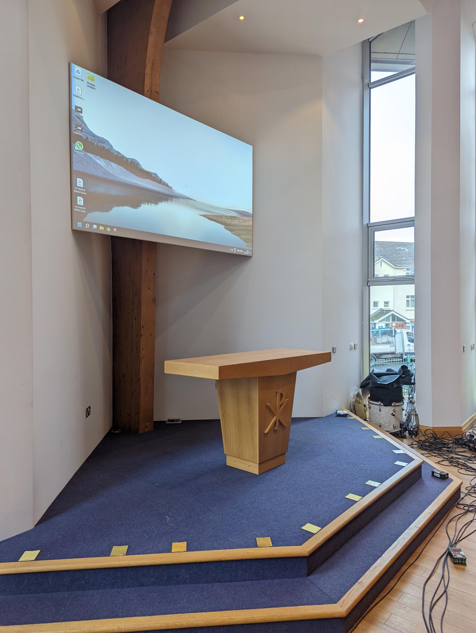 Location of the Screen 