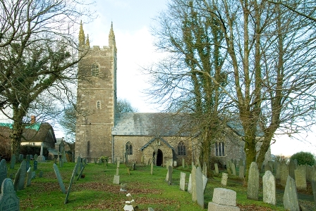 Exterior image of 615240 Bradworthy, St John the Baptist