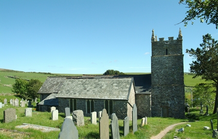 Exterior image of 615473 Countisbury, St John the Evangelist