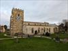 St Andrew's church, Aldborough (North Yorkshire) from the SW corner of the churchyard.