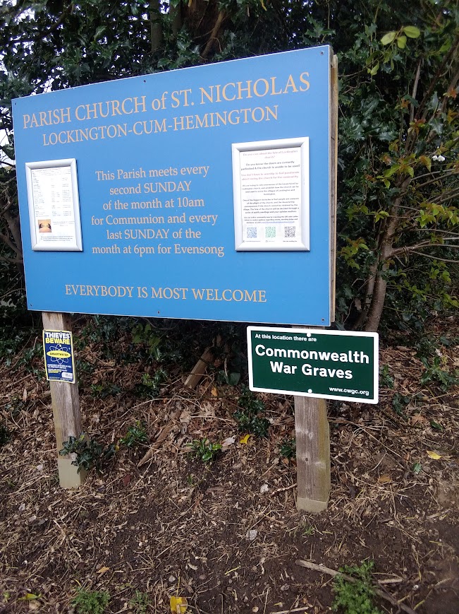 War Graves Sign Photo