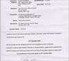 Certificate of Practical Completion