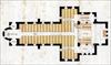 Plan of Caldecote Church, Bedfordshire.