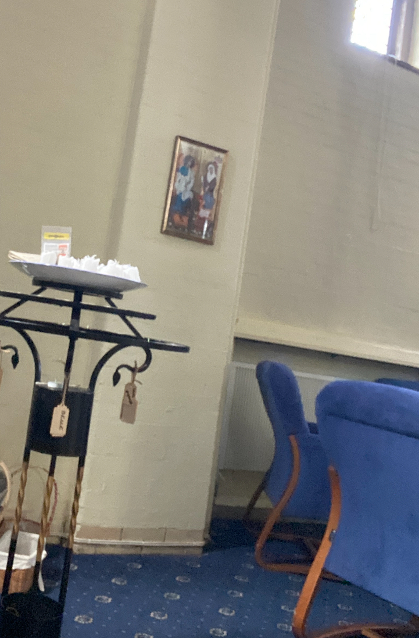 Icon in place