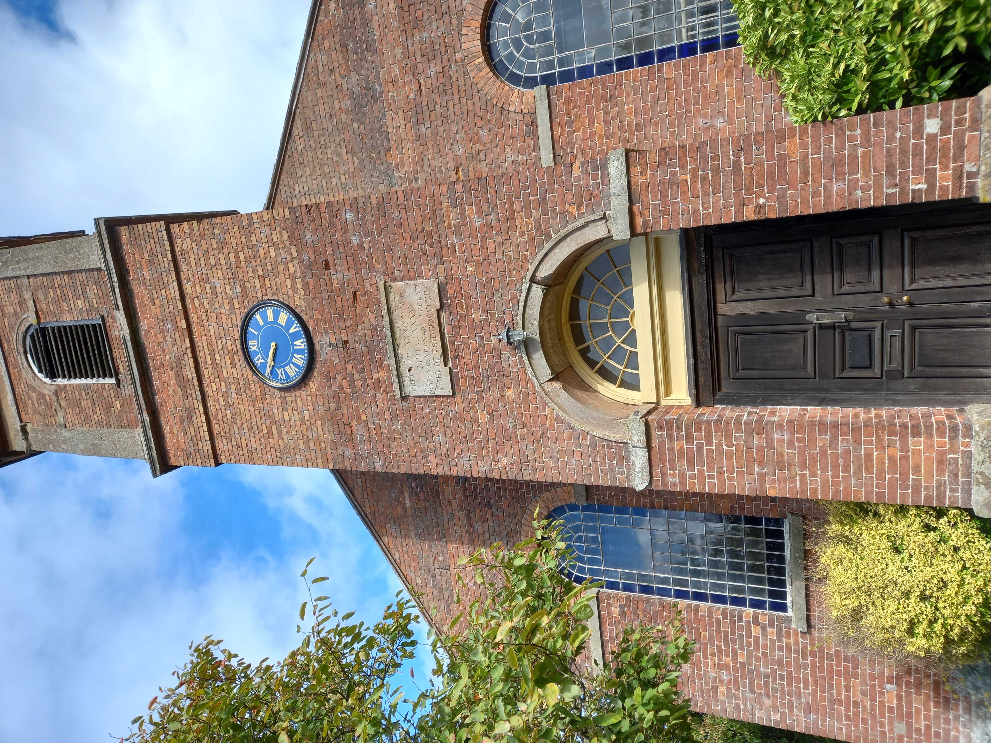 Photograph of restored clock
