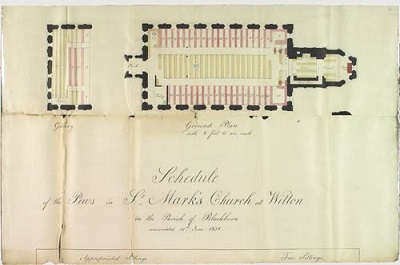 Church plan of 603048 Witton St Mark