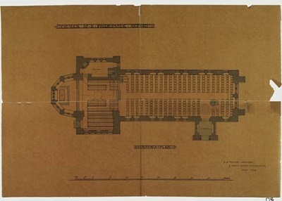 Church plan of 627218 Oxford St Frideswide