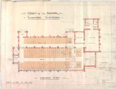 Church plan of 603033 Blackburn The Saviour