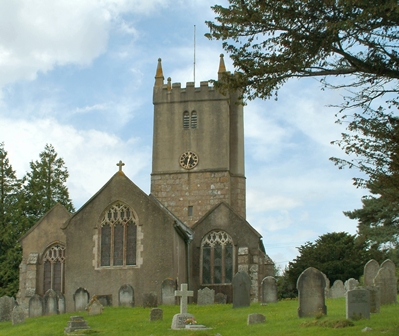 Exterior image of 615295 North Bovey, St John the Baptist