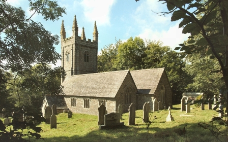 Exterior image of 615595 Sampford Spiney, St Mary