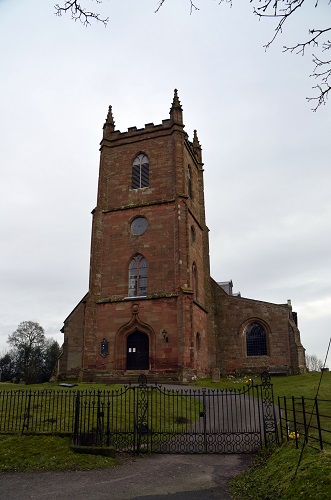 Exterior image of 642180 Hanbury: St Mary the Virgin