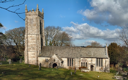 Exterior image of 615342 Throwleigh: St Mary the Virgin