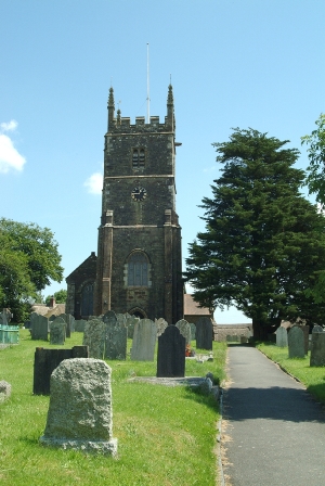 Exterior image of 615440 Winkleigh: All Saints