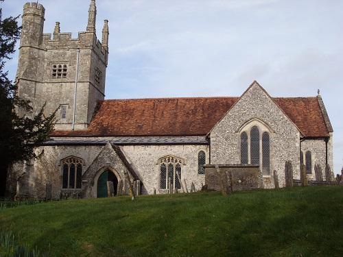 Exterior image of 641141 Barton Stacey: All Saints