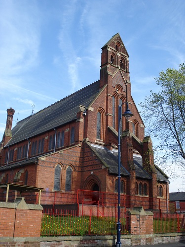 Exterior image of 624021 Ashton-under-Lyne Holy Trinity